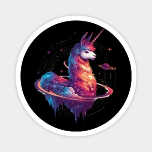 Trendy Doodle rainbow llamacorn unicorn llama Magnet